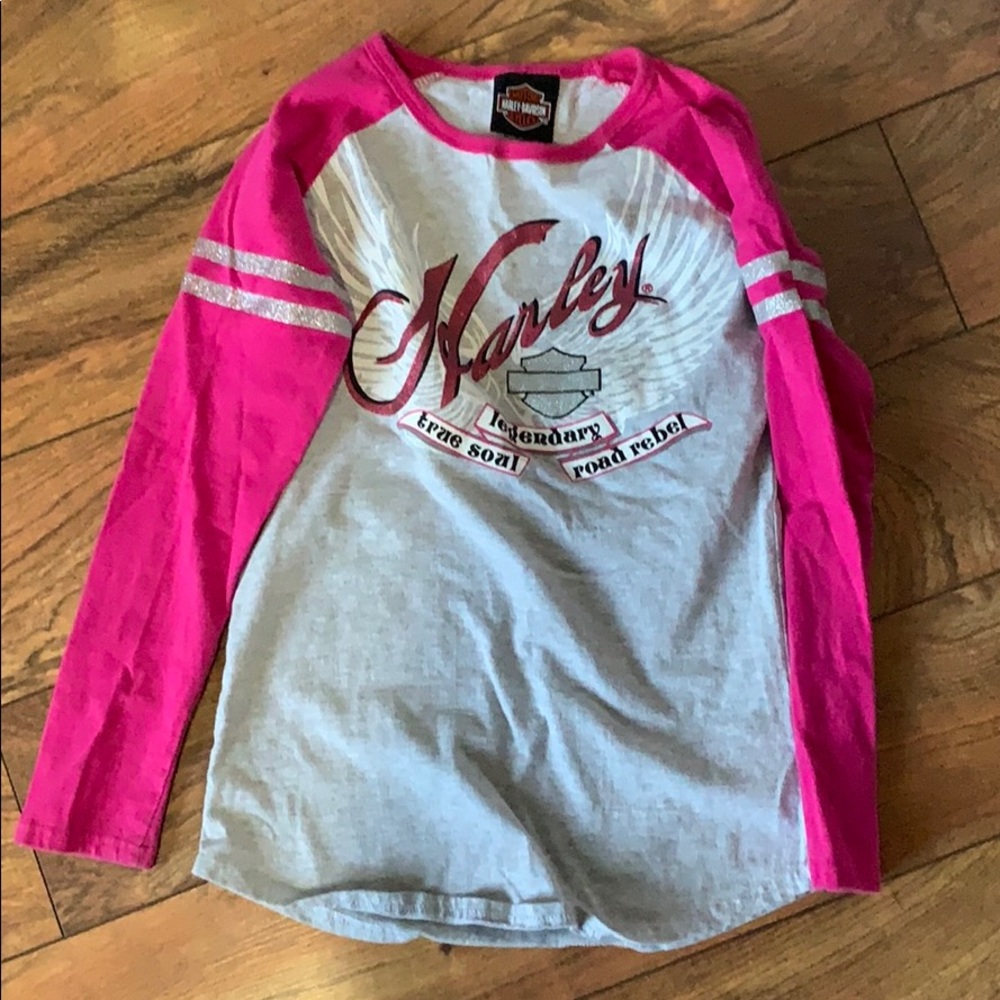 Girl’s Harley Davidson Long Sleeved Shirt